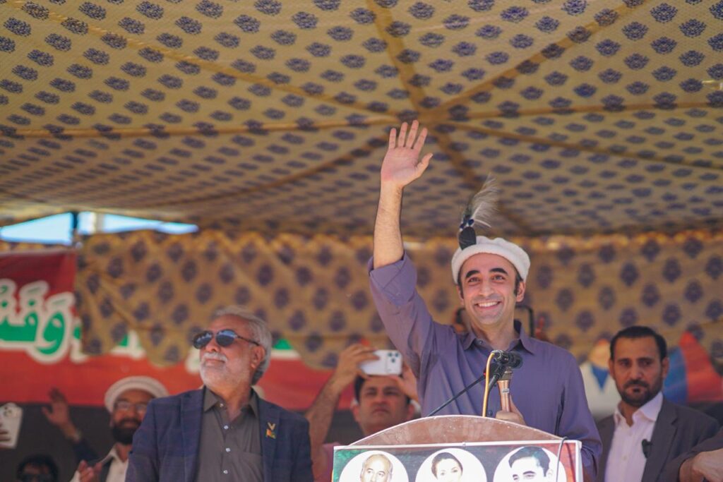 Chairman Bilawal address an election rally in Shigar-GB