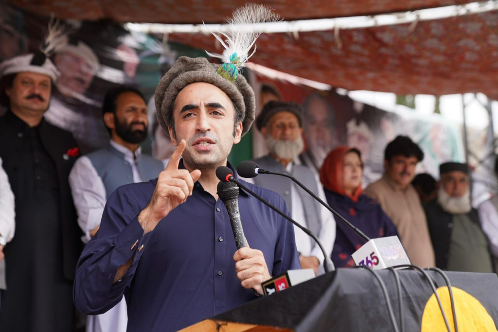Chilas, Diamer (3 June 2026): Chairman Pakistan Peoples Party, Bilawal Bhutto Zardari, while addressing a massive election rally in Chilas Tehsil of Diamer district on Wednesday